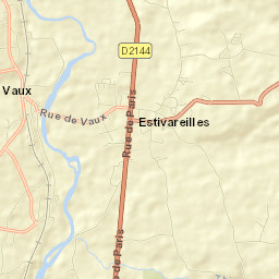 Estivareilles Street Map