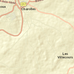 Charolles Street Map