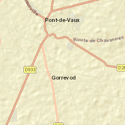 Pont-de-Vaux Street Map