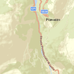 Pianazzo Street Map