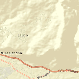 Villa Santina Street Map