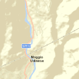 Moggio Udinese Street Map