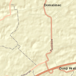 Domašinec Street Map