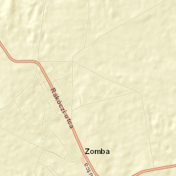 Zomba Street Map