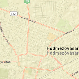 Hódmezővásárhely Street Map
