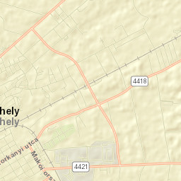 Hódmezővásárhelyi Járás Street Map