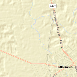Tótkomlós Street Map