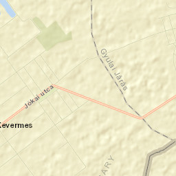 Kevermes Street Map