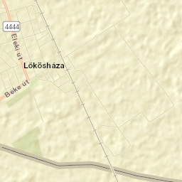 Lőkösháza Street Map