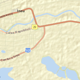 Oraş Ineu Street Map