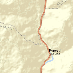 Comuna Vadu Moţilor Street Map