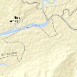 Comuna Noşlac Street Map