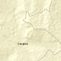 Cerghid Street Map