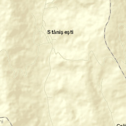Comuna Stănişeşti Street Map