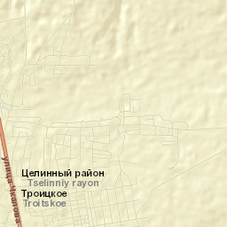 Troitskoye Street Map