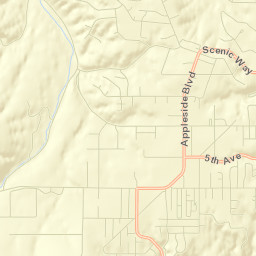 Clarkston Heights-Vineland Street Map