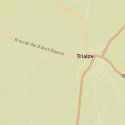 Triaize Street Map