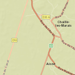 Chaillé-les-Marais Street Map