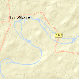 Saint-Maxire Street Map