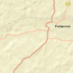 Pamproux Street Map