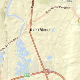 Saint-Victor Street Map