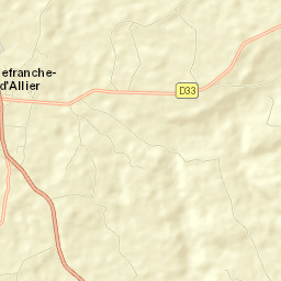 Villefranche-d’Allier Street Map