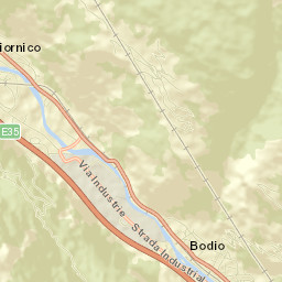 Bodio Street Map