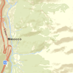 Mesocco Street Map