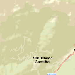 Celat-San Tomaso Agordino Street Map