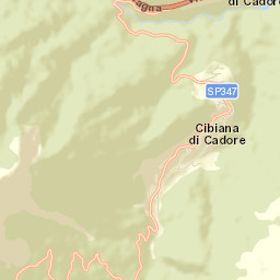 Cibiana Street Map