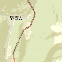 Perarolo di Cadore Street Map
