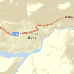 Forni di Sotto Street Map