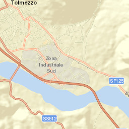 Tolmezzo Street Map