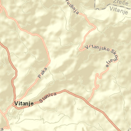 Vitanje Street Map