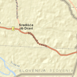 Središče ob Dravi Street Map