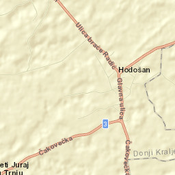 Hodošan Street Map