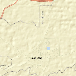 Goričan Street Map