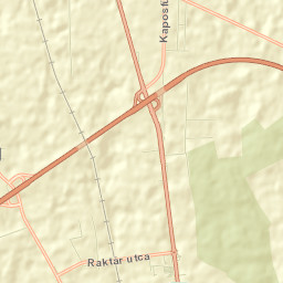 Kaposvári Járás Street Map