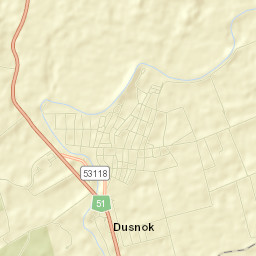 Dusnok Street Map