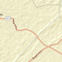 Hajós Street Map