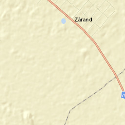 Zărand Street Map