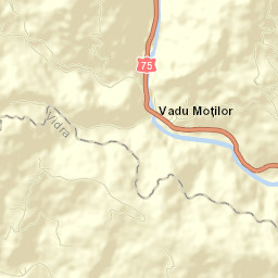 Vadu Moţilor Street Map