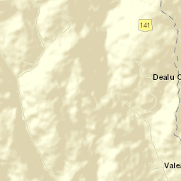 Oraş Câmpeni Street Map