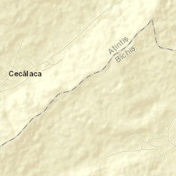 Cecălaca Street Map