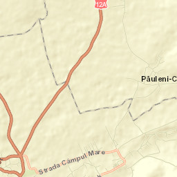 Păuleni-Ciuc Street Map