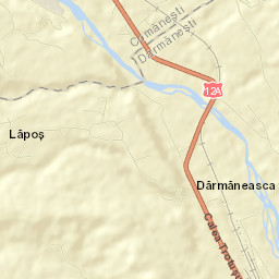 Lăpoș Street Map