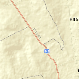 Comuna Iana Street Map