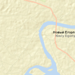 Novyy Yegorlyk Street Map
