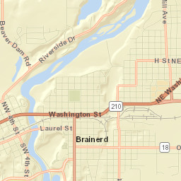 Brainerd Street Map