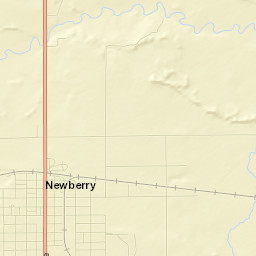 Newberry Street Map